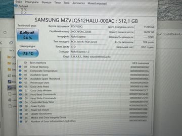 Б/в Ноутбук Acer 15/core i7-10710u ddr4/16gb ddr4/hdd *відсутній/ssd 512 gb/*інтегрована 01-200814596