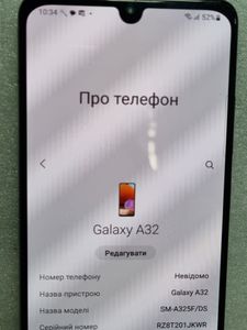 Б/в Мобільний телефон Samsung a325f galaxy a32 4/128gb 01-200865855