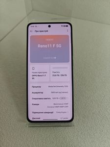 Б/в Мобільний телефон Oppo reno11 f 5g 8/256gb 01-200880054