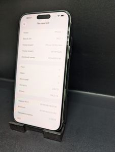 Б/у Мобільний телефон Apple iphone 16 pro max 256gb 01-200908207