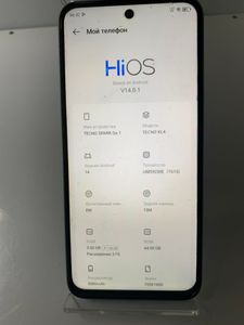 Б/в Мобільний телефон Tecno spark go 1 kl4 3/64gb 01-200909192