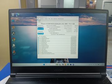 Б/в Ноутбук Msi 15/core i5-12450h ddr5/16gb ddr4/hdd *відсутній/ssd 512 gb/geforce rtx4050 6gb 01-200919174