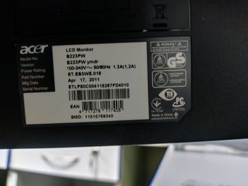 Б/у Монитор Acer b223w 01-200920014
