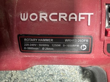 Б/в Перфоратор Worcraft wrh13-26dfr 01-200941818