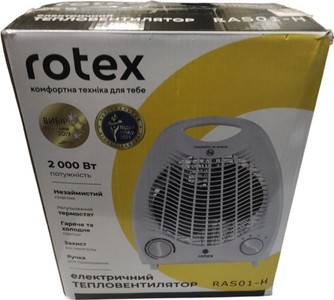 Б/в Обігрівач Rotex ras01-h 01-200946454