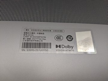 Б/в Ноутбук Xiaomi 16/core i5-12450h ddr5/16gb ddr5/hdd *відсутній/ssd 512 gb/*інтегрована 01-200974382