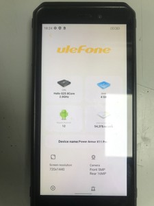Б/в Мобільний телефон Ulefone power armor x11 pro 4/64gb 01-200975354