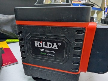 Б/у Лазерный уровень Hilda 4d laser level 01-200977166