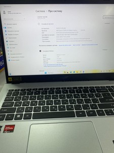 Acer 15/ryzen 5 7520u ddr5/16gb ddr5/hdd *відсутній/ssd 512 gb/*інтегрована