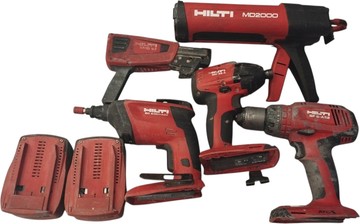 Б/в Набір електроінструментів Hilti sid 22-a/sf 6-a22/md2000/smd 57/sd 5000-a22/cpc b22/33. li-ion (3акб)+ зп c4/36 01-201013595