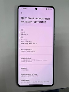 Б/в Мобільний телефон Xiaomi redmi note 14 pro 8/256gb 01-201038937