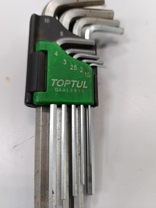 Б/в Набір інструментів Toptul gaal0911 01-201042361
