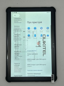 Б/в Планшет Oukitel rt6 8/256gb 4g dual sim 01-201041277