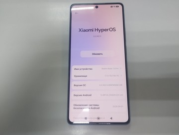 Б/в Мобільний телефон Xiaomi redmi note 13 pro 4g 8/256gb 01-201059879