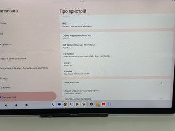 Б/в Планшет Lenovo tab p11 2nd gen tb350xu 6/128gb 01-201090443