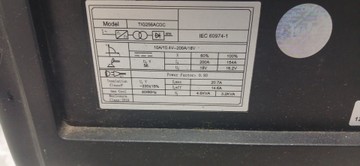Б/в Зварювальний апарат Tesla Weld tig/mma 256 01-201101029