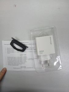 Б/у Зарядний пристрій Grand-X gan 65w ch-960w type-c + usb-a 01-201128942