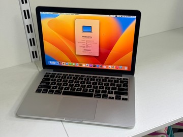 Б/в Ноутбук Apple a1425/ core i5 2,6ghz/ ram8gb/ ssd128gb/ retina/ intel hd4000 01-201131896