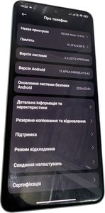 Б/в Мобільний телефон Xiaomi redmi note 15 pro 4g 8/256gb 01-201116881