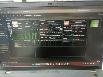 Б/в Ноутбук Lenovo ryzen 5 pro 5675u / ram 16gb / ssd 240gb / *інтегровано 01-201155812