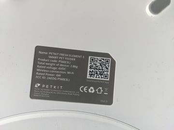 01-200606849: Petkit smart pet feeder mini stainless steel bowl p560
