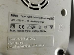 01-200740816: Braun mp80