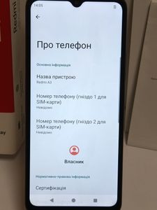 01-200779300: Xiaomi redmi a3 3/64gb