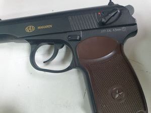 Б/в Пневматичний пістолет Sas makarov 01-200796561