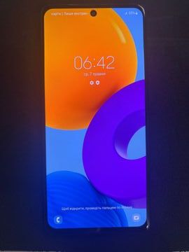 Б/в Мобільний телефон Samsung galaxy m52 m526b/ds 6/128gb 01-200817086