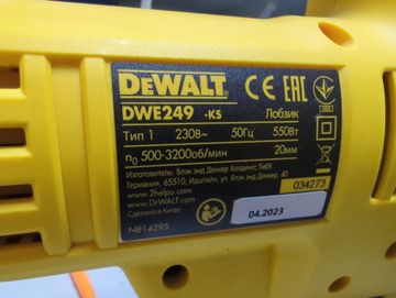 Б/в Електролобзик Dewalt dwe 249-ks 01-200821204