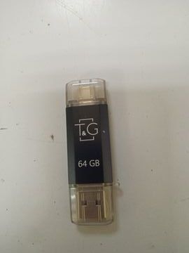 Б/у Usb-флешка T&G 64gb 2in1 01-200835382