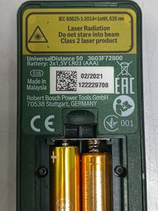 Б/у Лазерный нивелир Bosch universaldistance 50 01-200840576