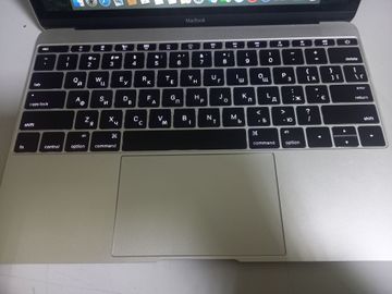 Б/в Ноутбук Apple macbook a1534 12" core m3 1,2ghz/ram 8gb/ssd 256gb/intel hd graphics 615 01-200861044