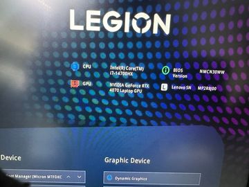 Б/в Ноутбук Lenovo core i7-14700hx/ram32gb/ssd5tb/rtx4070 01-200861857