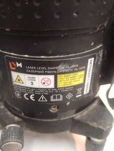 Б/у Лазерный нивелир Dnipro-M ml-330r 01-200868950