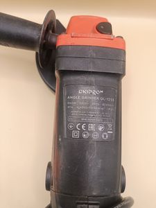 Б/в Кутова шліфмашина Dnipro-M gl-125s 01-200884775