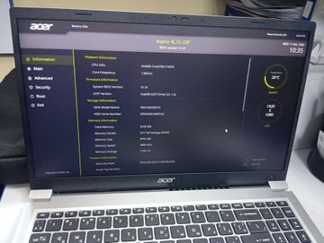 Б/у Ноутбук Acer 15/core 3 n355 ddr4/8gb ddr4/hdd *відсутній/ssd 512 gb/*інтегрована 01-200892575