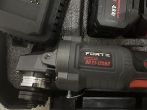 Б/в Кутова шліфмашина Forte ag21-125bc 2акб 4ah зп 01-200901285