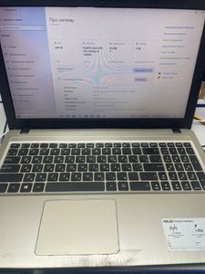 Asus 15/celeron n3060 ddr3/4gb ddr3/hdd 450 gb/*інтегрована