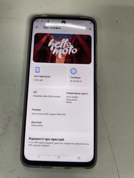 Б/в Мобільний телефон Motorola moto g15 8/128gb 01-200912076