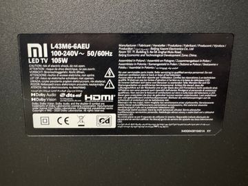 Б/в Телевізор Xiaomi mi tv p1 43 01-200903889