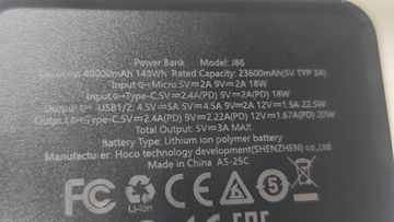 Б/в Повербанк Hoco j86 40000mah 22.5w 01-200913940