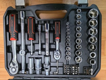 Б/в Набір інструментів Dnipro-M ultra 73 шт 1/2" 1/4 01-200924385