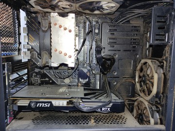 Б/в Системний блок Пк amd ryzen 7 5700x/ram 32 gb/hdd відсутній/ssd 1000 gb/nvidia rtx 3060 (geforce) 12gb gddr6 192bit 01-200937581