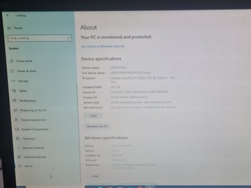 Б/в Системний блок Пк intel core i5-10500/ram 16 gb/hdd відсутній/ssd 250 gb/nvidia gt 710 (geforce) 2gb ddr3 64bit 01-200945896