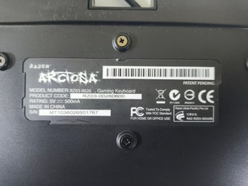 Б/у Клавиатура Razer arctosa 01-200933453