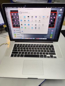 Б/у Ноутбук Apple macbook pro/ a1398/core i7 2.4hgz/ram8gb/ssd256gb/intel hd4000 01-200979092
