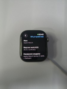 Б/в Смарт-годинник Apple watch series 11 gps + cellular 46mm alu. case 01-200995457