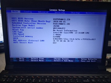 Б/в Ноутбук Lenovo 15/core i3 3110m ddr3/6gb ddr3/hdd *відсутній/ssd 240 gb/geforce 720m 01-201007291