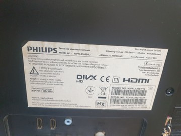 Б/в Телевізор Philips 40pfl4308t 01-200901221